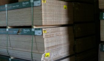 plywood stack